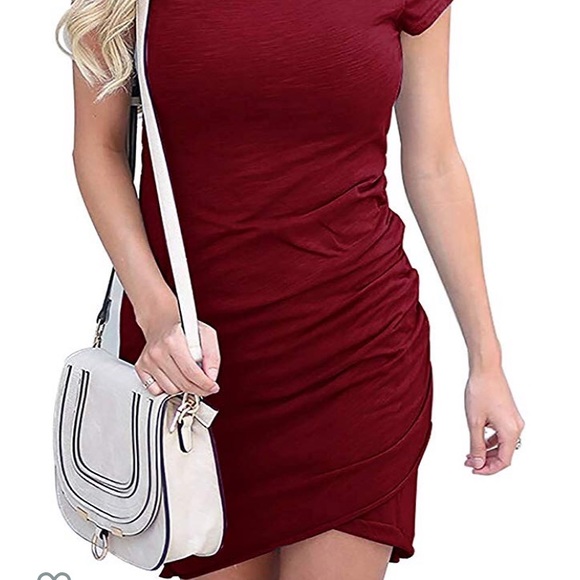 Burgundy Dress - Picture 3 of 7